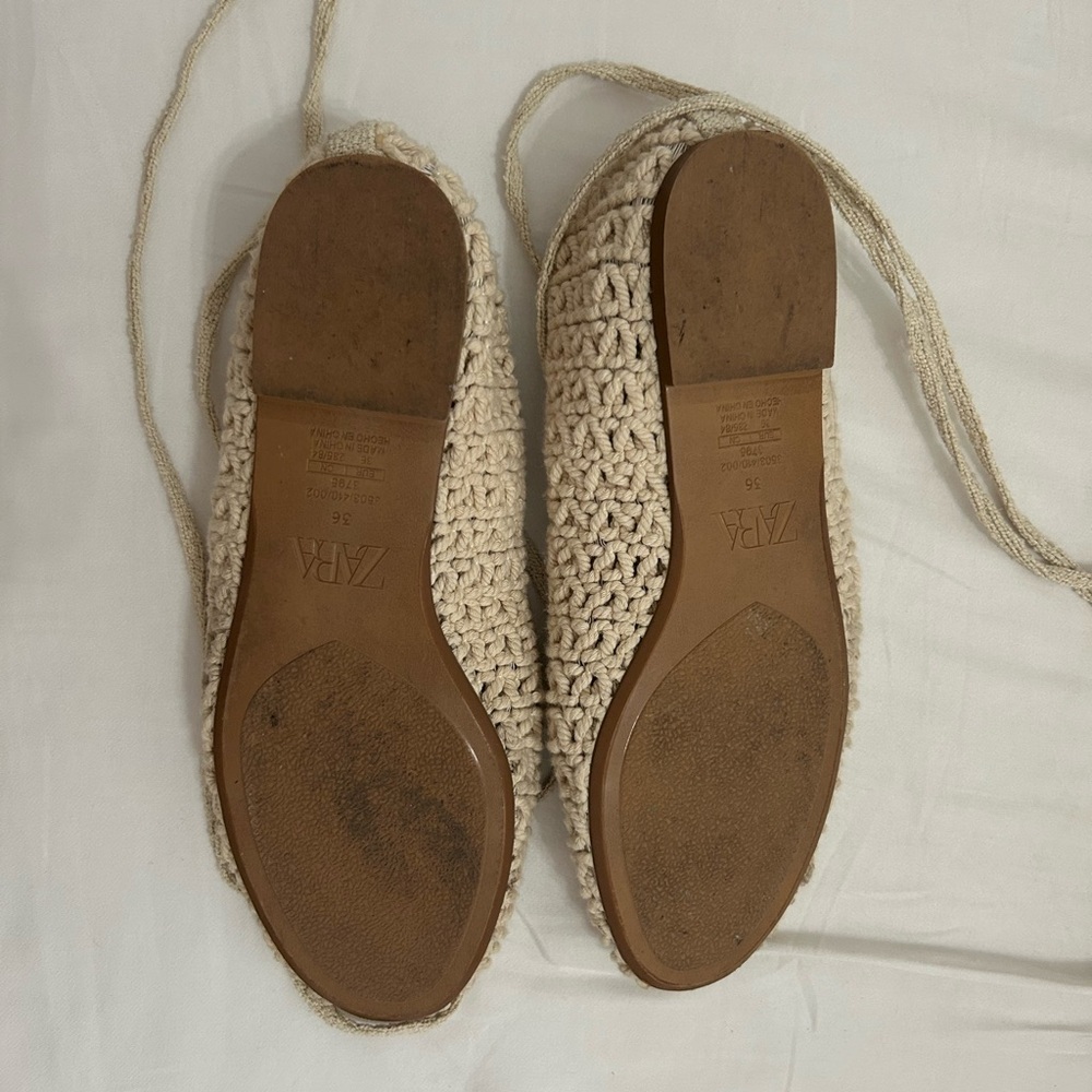 Lace up Ballet flats - Picture 3 of 4